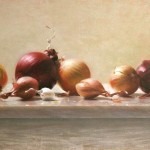 A Medley of Onions • oil on linen • 12