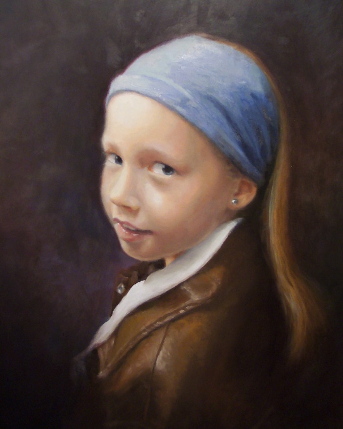 Sarah Homage to Vermeer