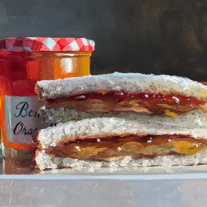 Painting Auction - Peanut Butter and Orange Marmalade