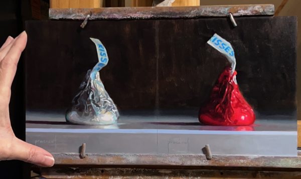Painting Auction - Silver Kiss - Image 2