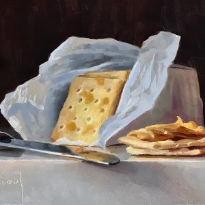 Painting Auction - Peanut Butter & Crackers