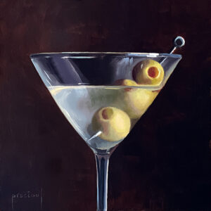 Painting Auction - Dirty Martini