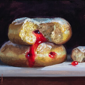 Painting Auction - Jelly Donuts