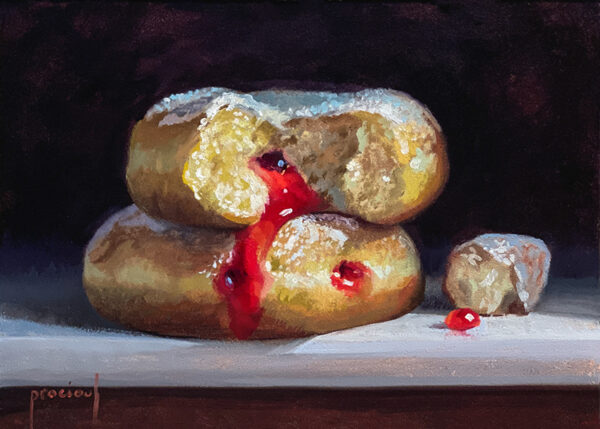 Painting Auction - Jelly Donuts