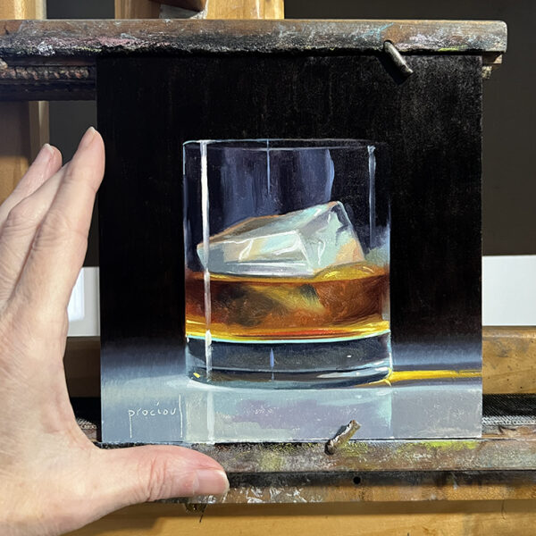 Painting Auction - Bourbon on a Rock - Image 2
