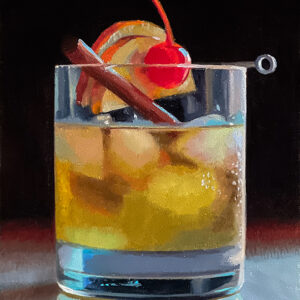 Painting Auction - Apple Pie Bourbon